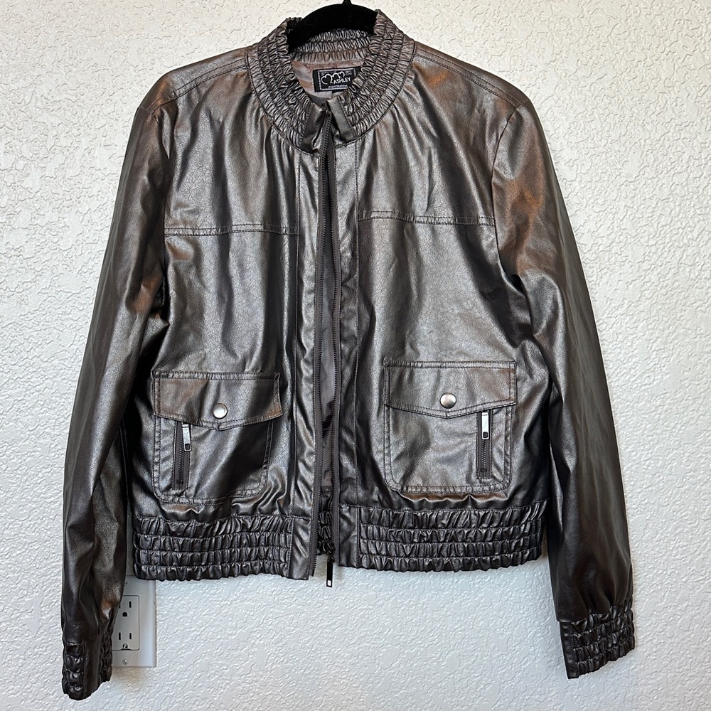 Cute Metallic Gray Jacket